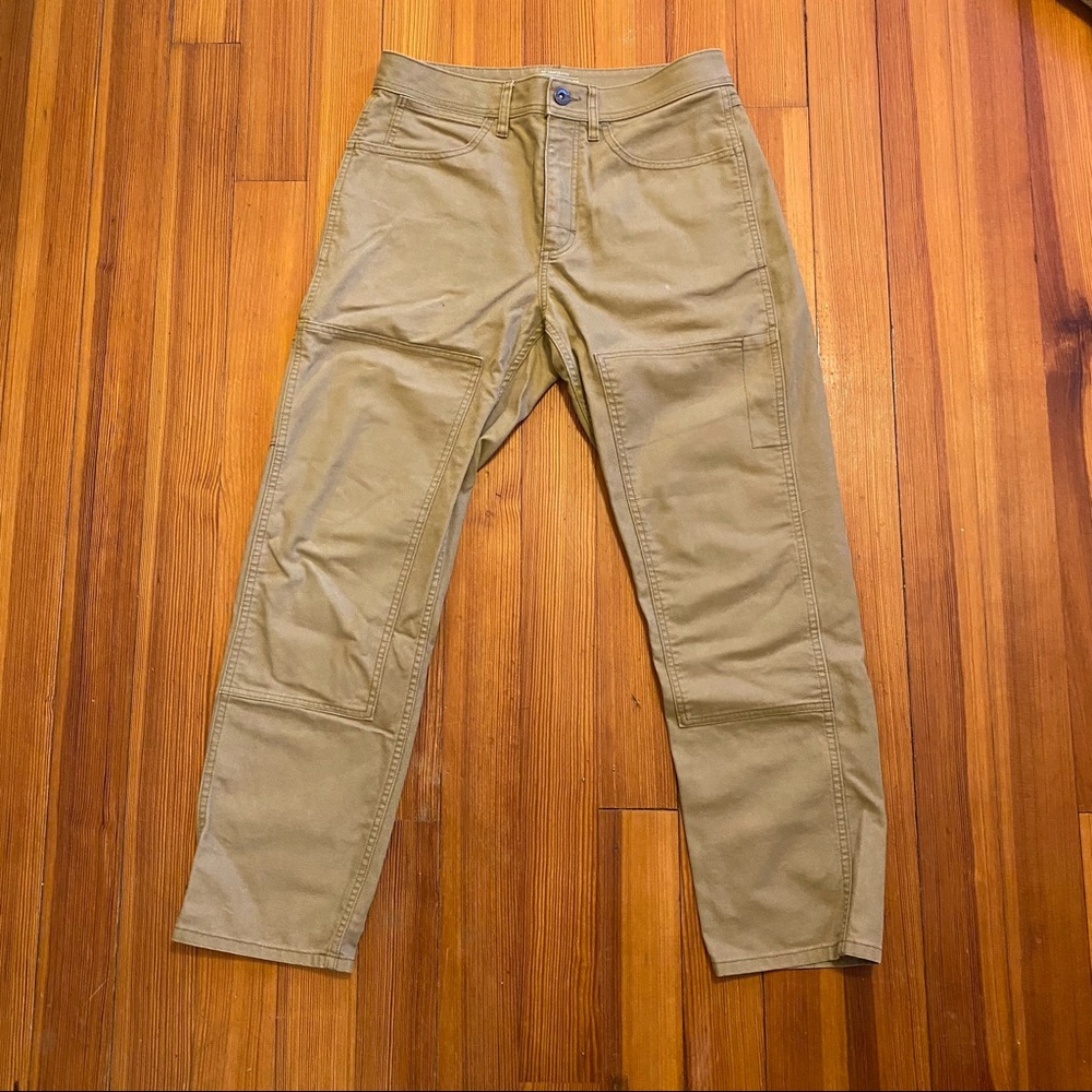 REI double knee khaki pants